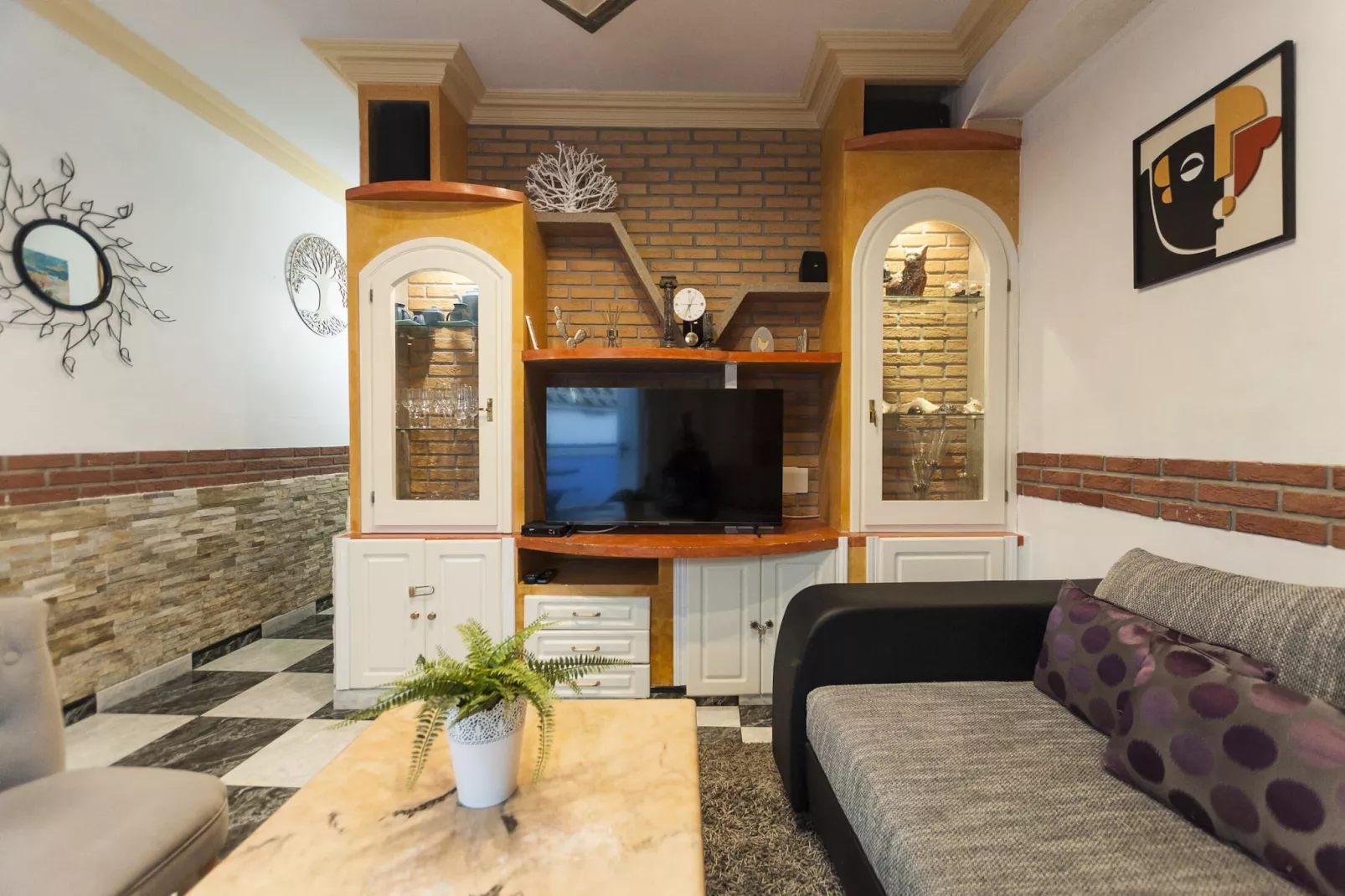 1242 PARE CLARET 500m playa-Wohnzimmer