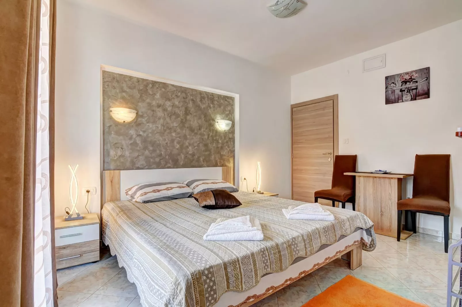 Kajfes A2 - Lovely Studio Apartment with Terrace-Floor plan