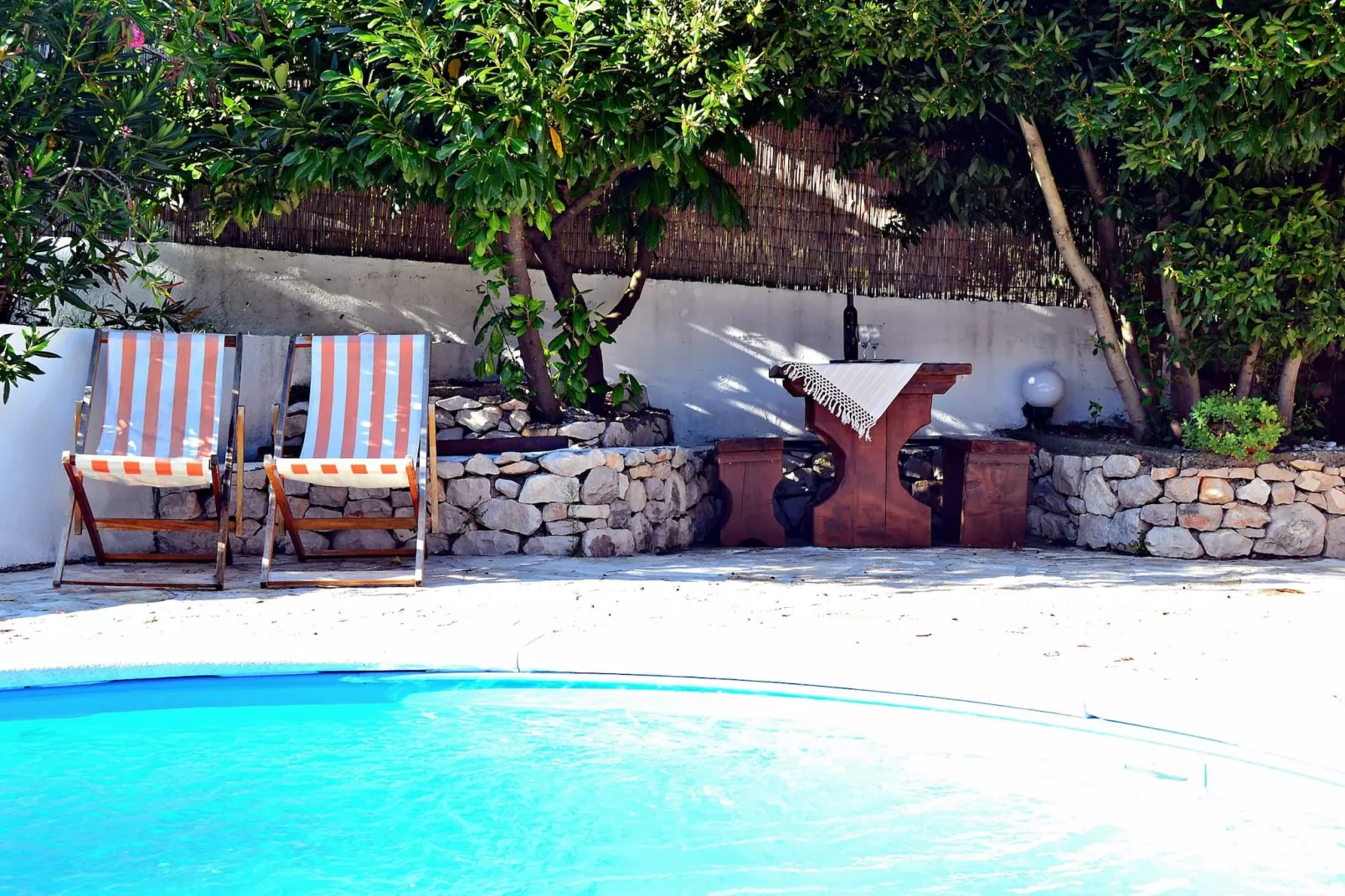 Apartment Ulika - Private Pool, Mountain View-Piscine