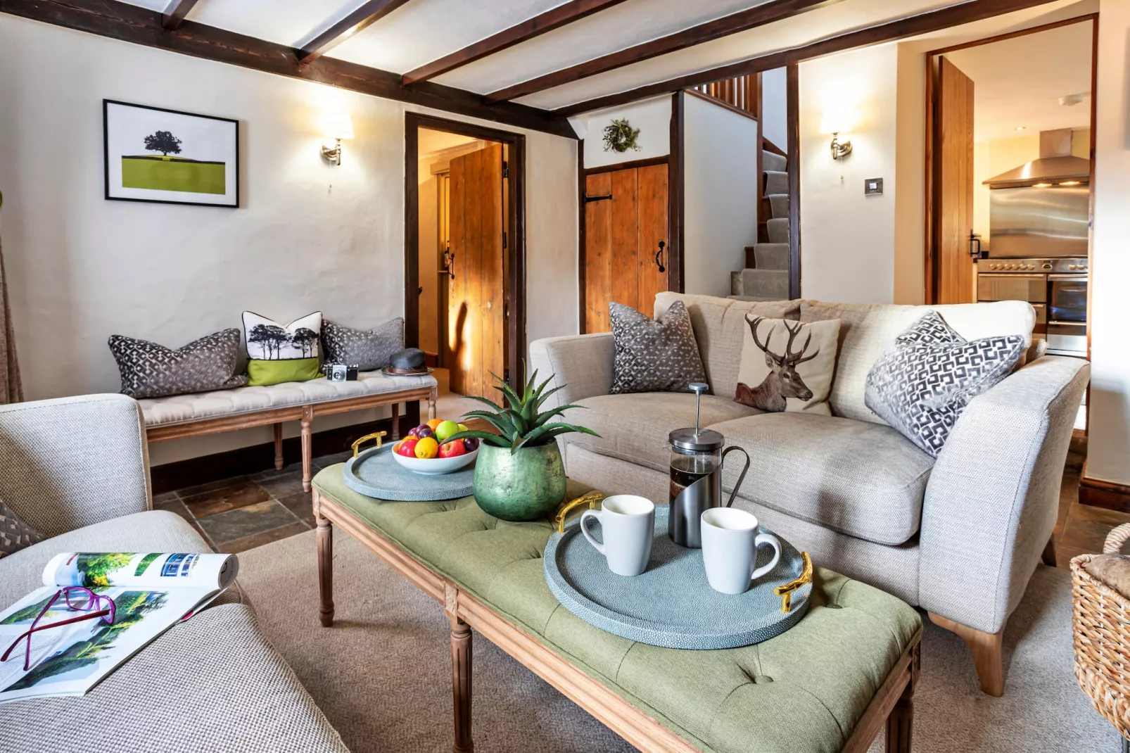 Ivy Cottage-Living room