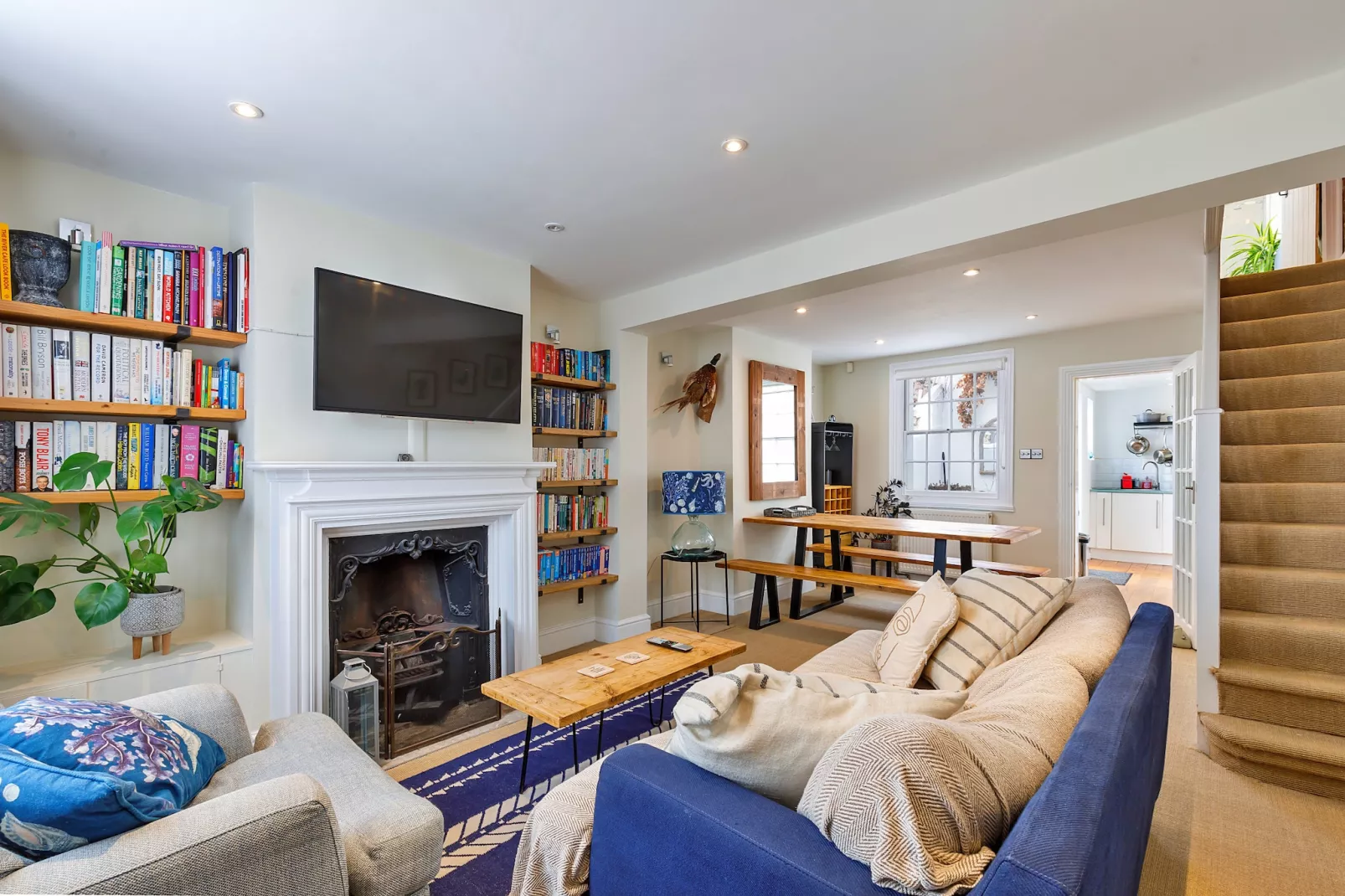 Brighton House-Living room