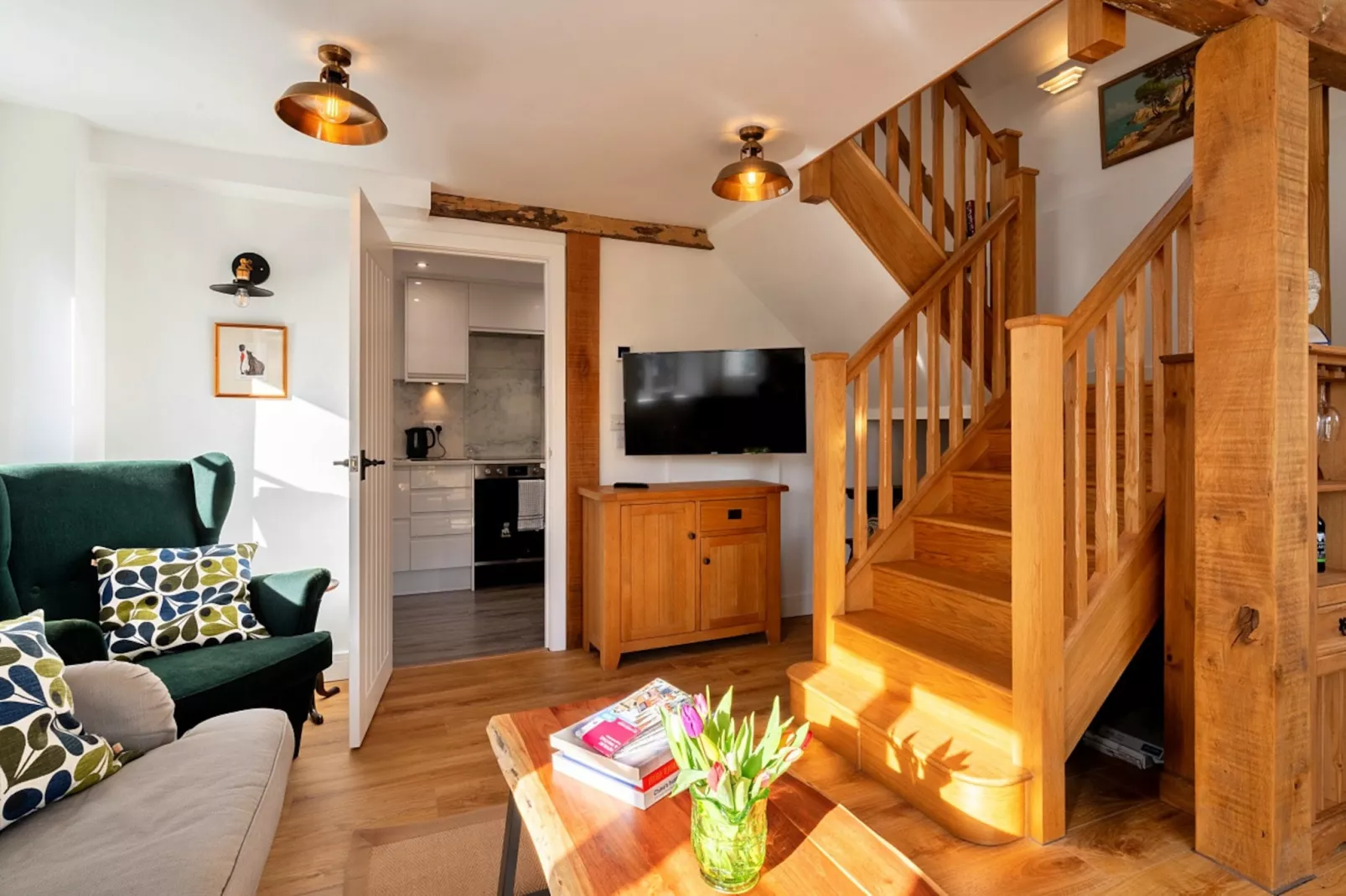 Chilton Cottage-Living room