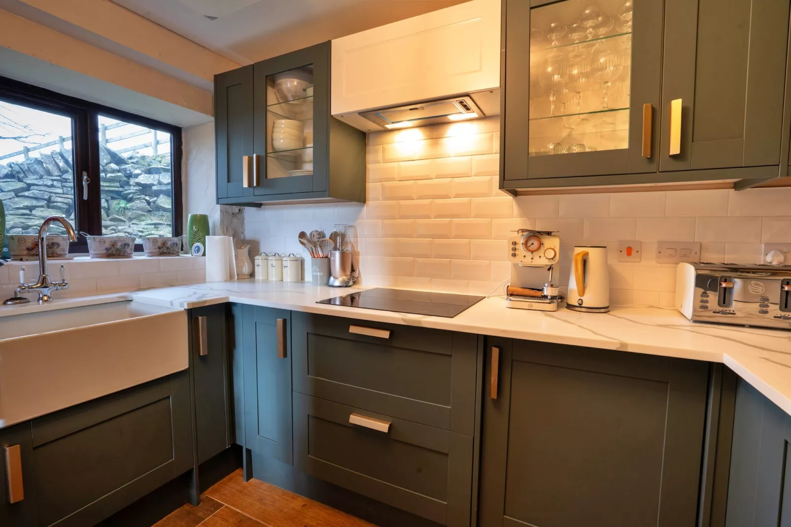 Blackclough Farmhouse at Blackclough Farm-Kitchen