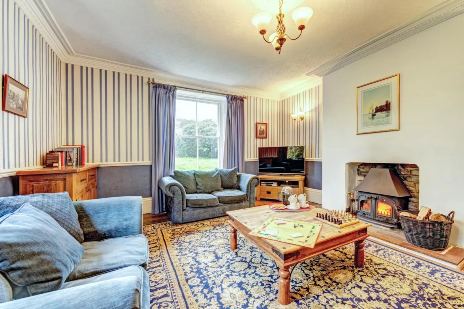 Buckland House-Wohnzimmer