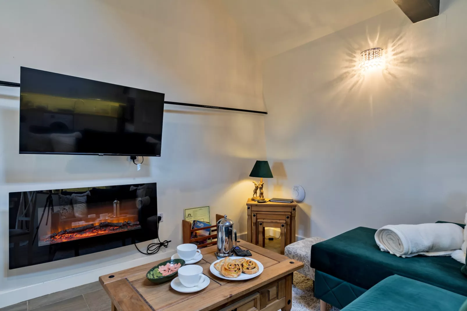 The Stables at Brambles Farm-Living room