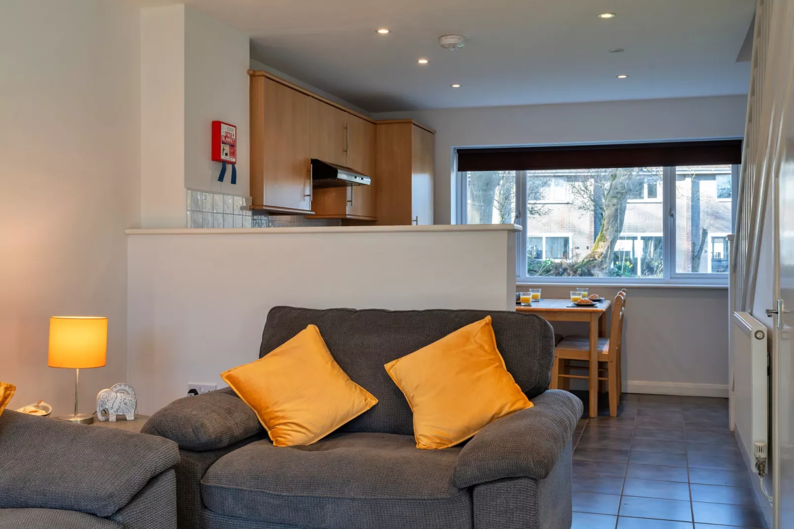 Carworgie Cottage-Living room