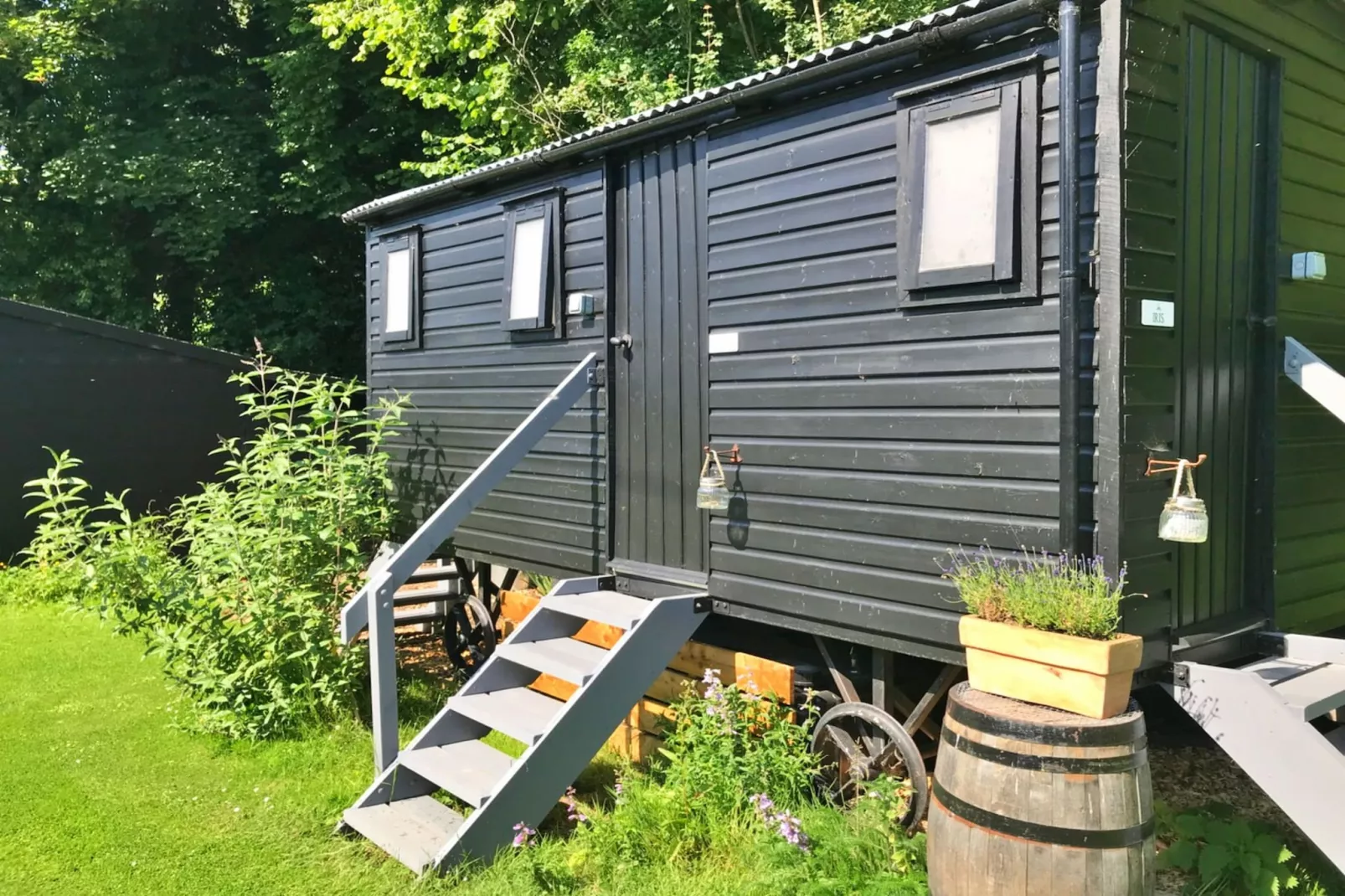 Lilypad Bell Tent-Bathroom