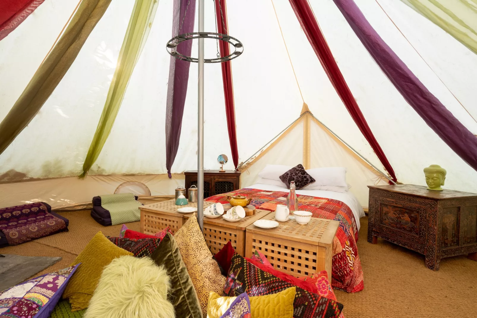 Bedouin Bell Tent-Bedroom
