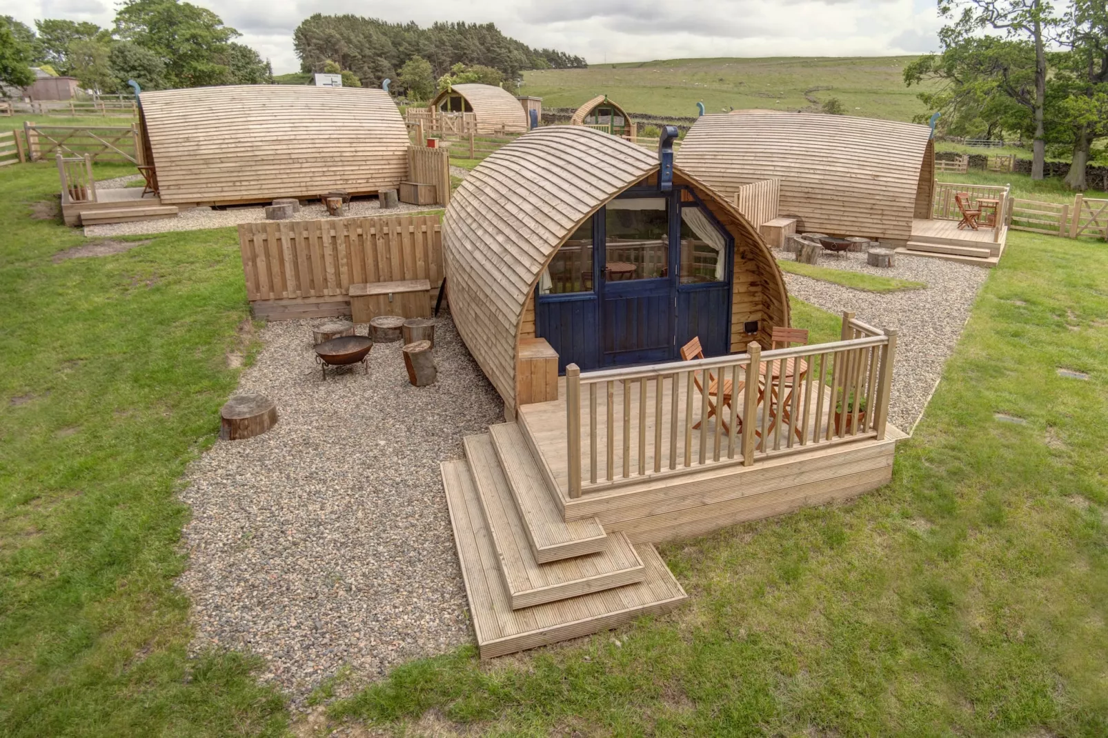 Blackcleugh Glamping-Exterior summer