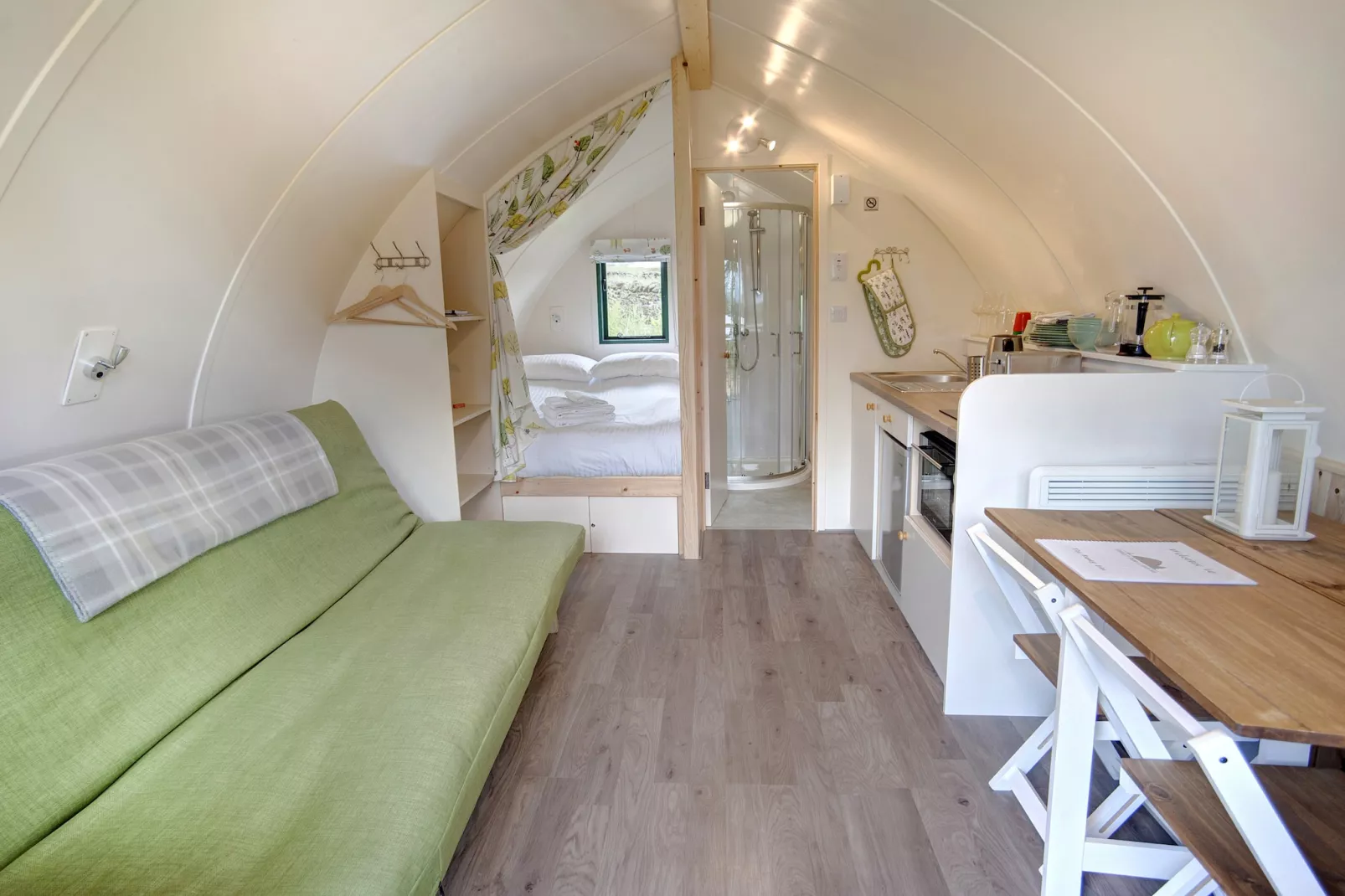 The Wonney's Glamping-Living room