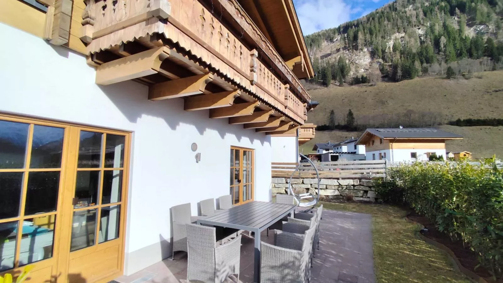 Liftblick Rauris-Terrace balcony