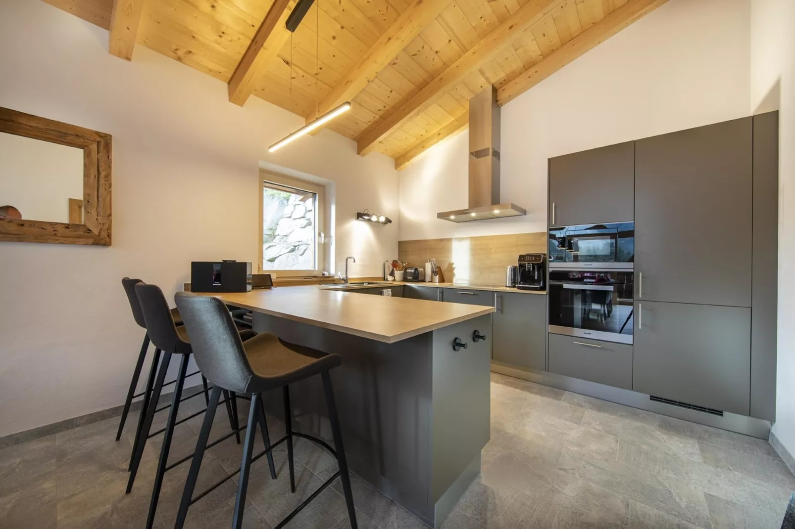 Nationalpark Chalet Löffelspitze-Kitchen