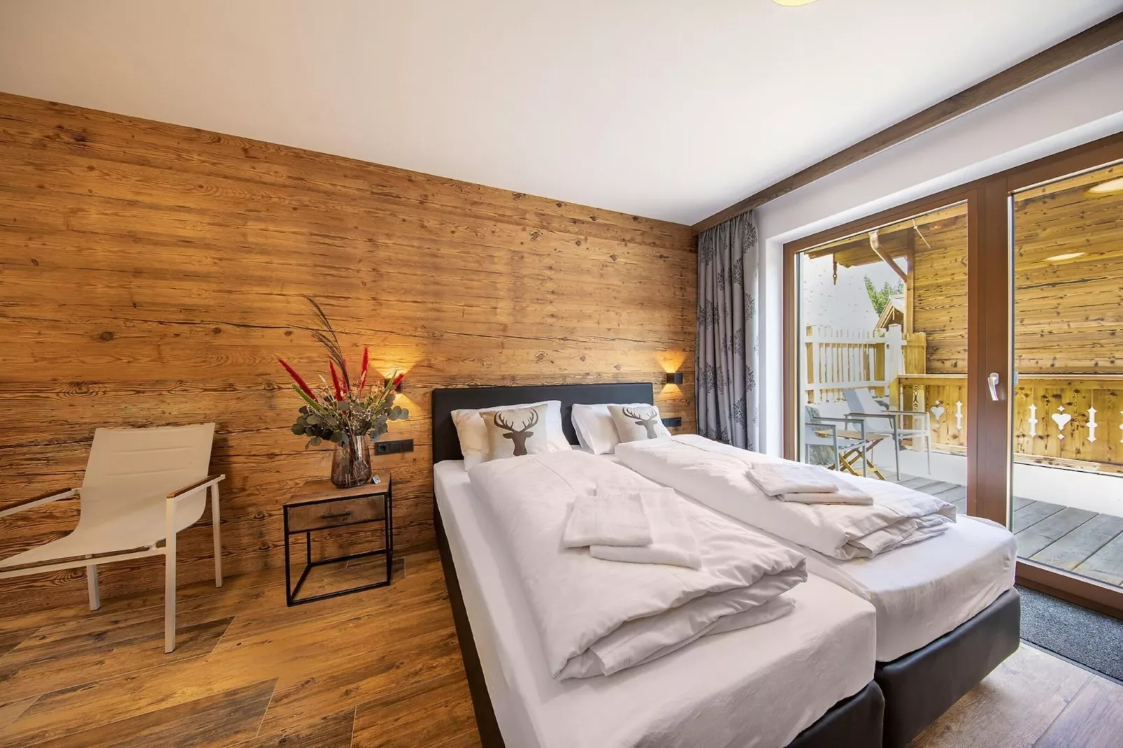 Nationalpark Chalet Kratzenberg-Schlafzimmer