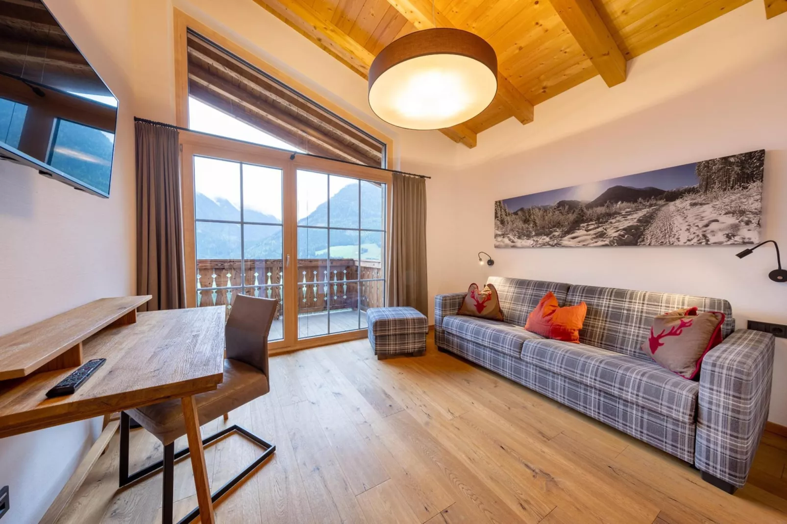 Nationalpark Chalet Schlieferspitze-Living room