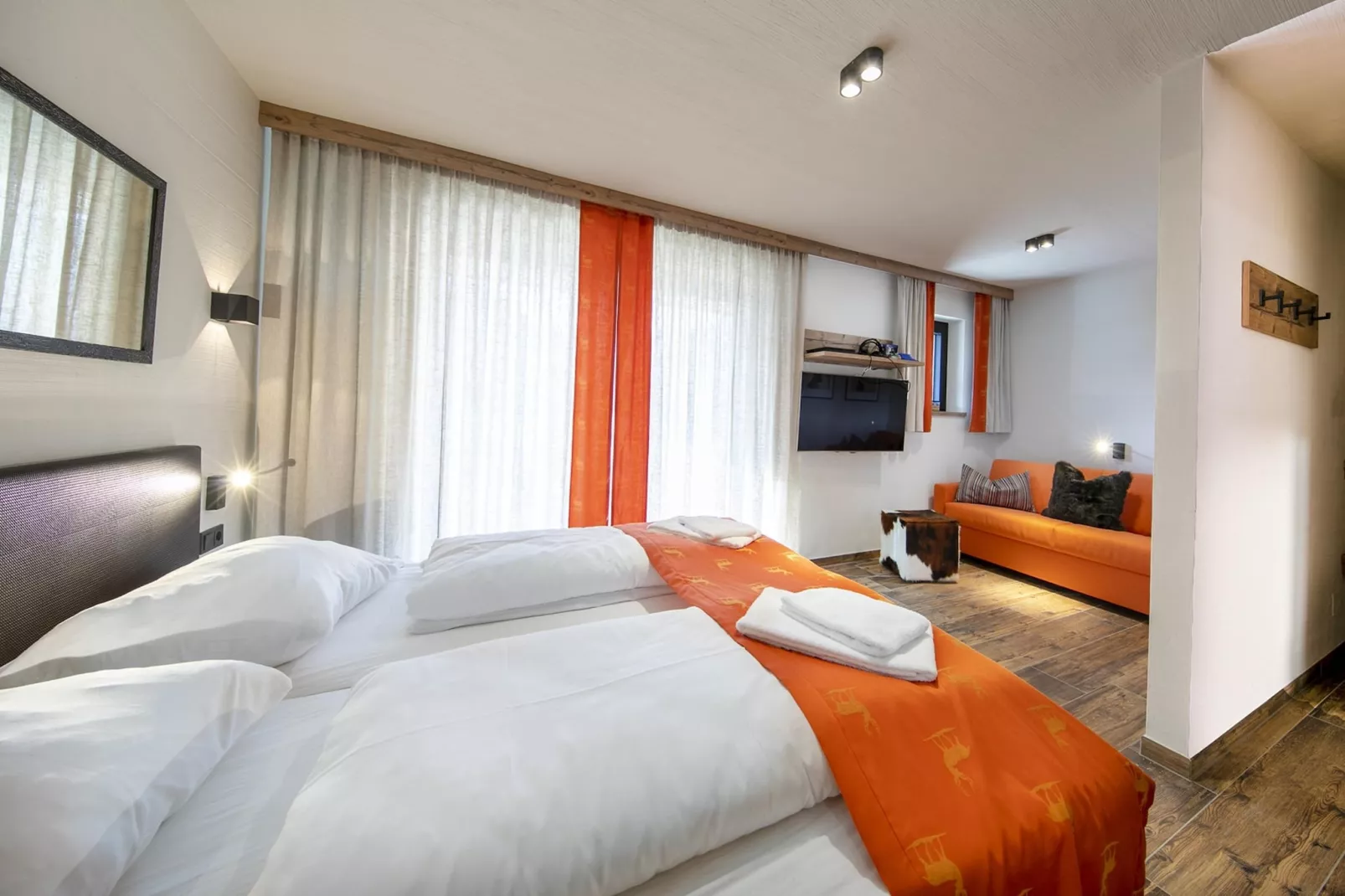 Nationalpark Chalet Kuhhaut-Bedroom
