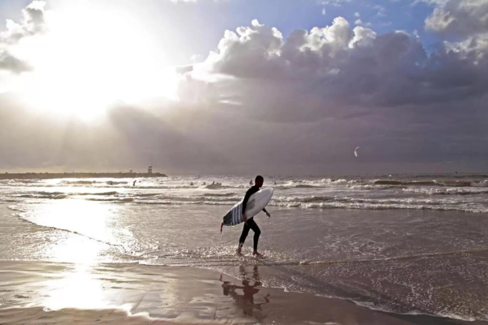 Strandpark Vlugtenburg 15-Gebiete Sommer 1 km