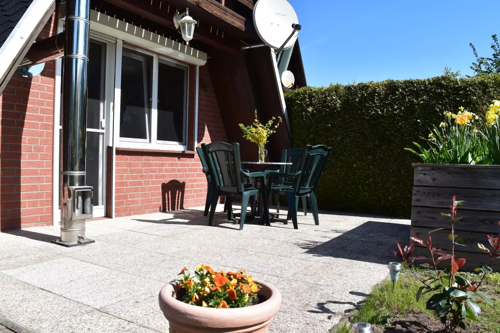 Ferienhaus 55 qm-Terrace balcony