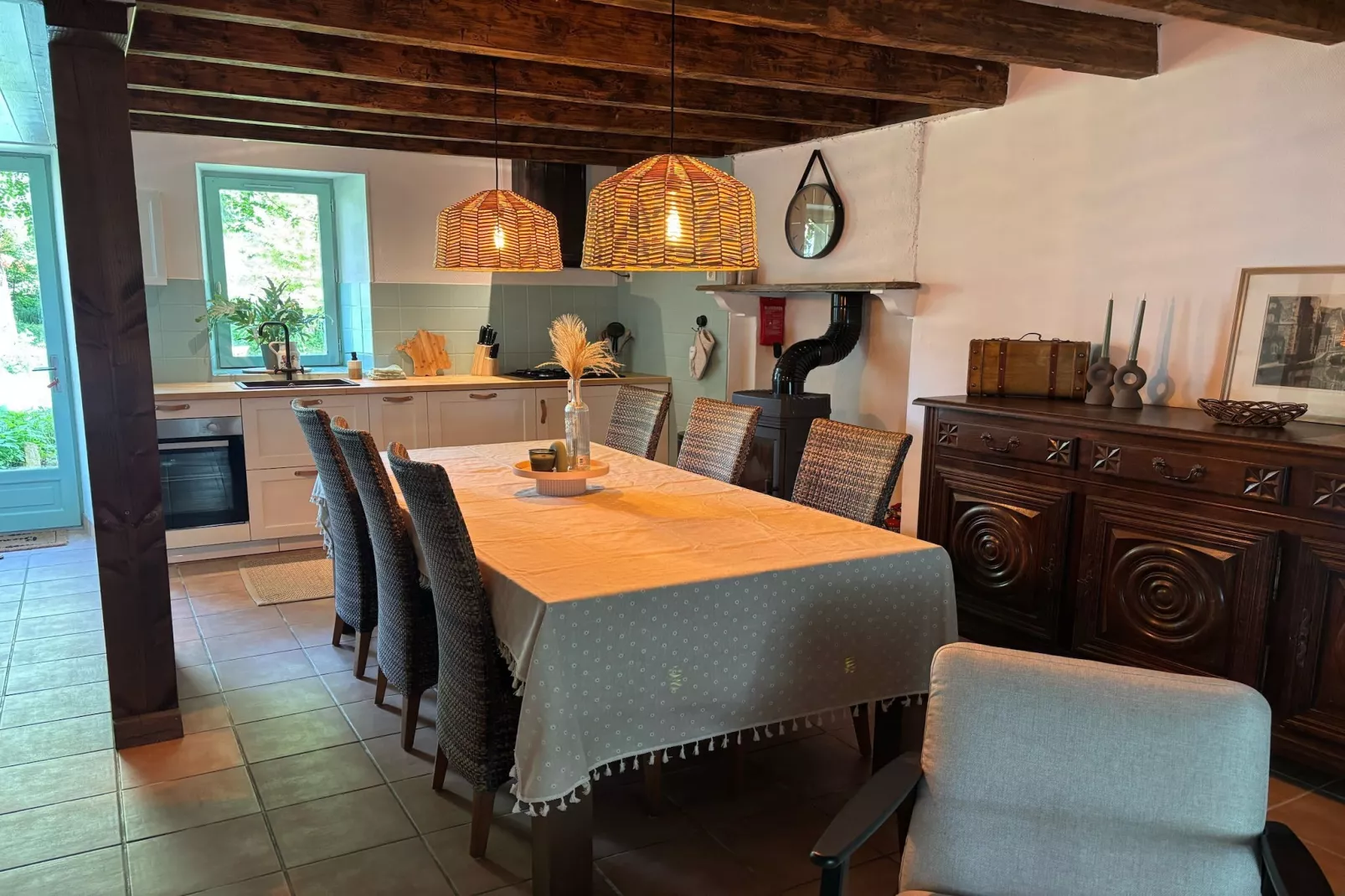 Gîte d'Artisan-Dining room