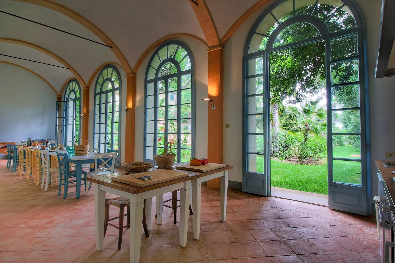Villa Limonaia-Esszimmer
