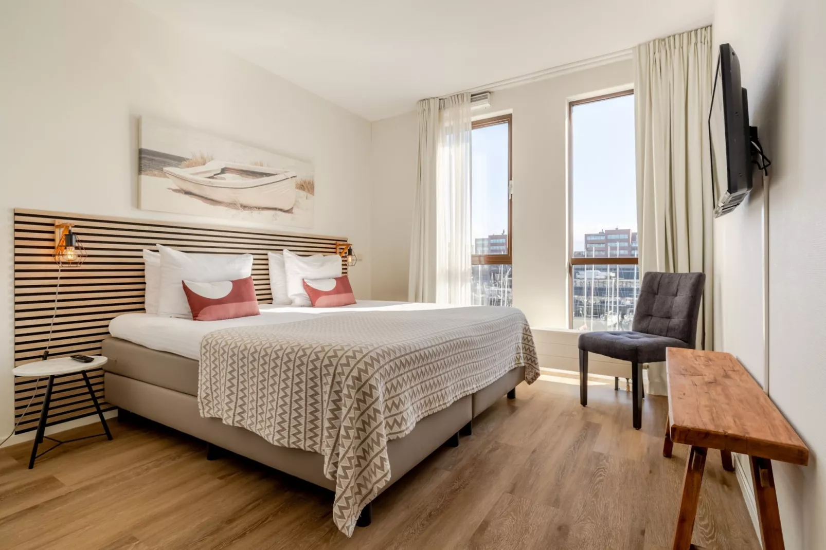 Scheveningen Harbour 60-Schlafzimmer