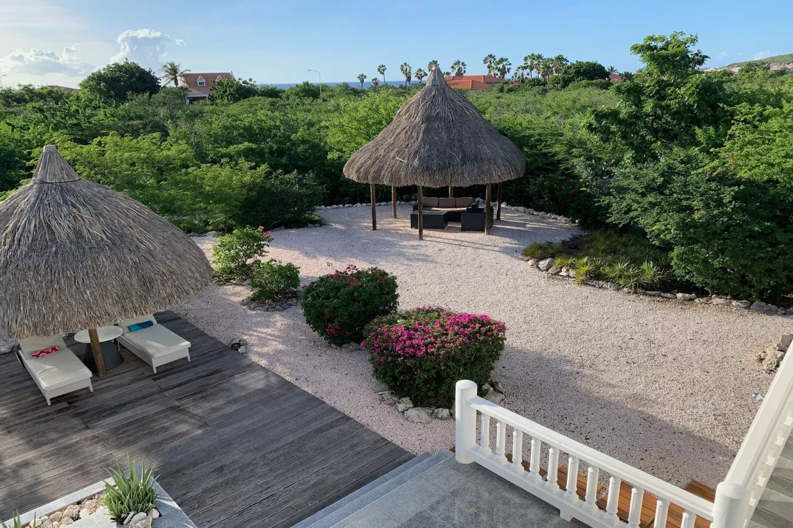 Caribbean Sea Coral Estate 6 pers-Terrace balcony