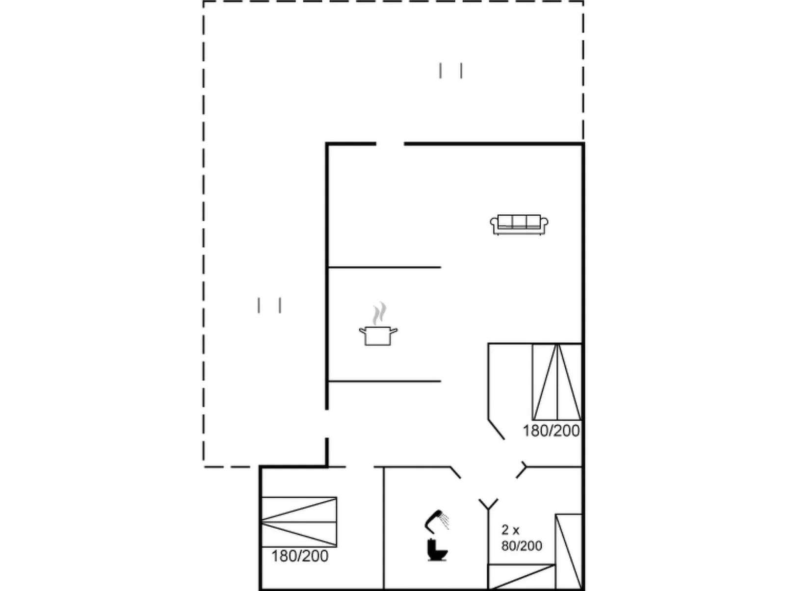 "Aafje" - 700m from the sea-Inside
