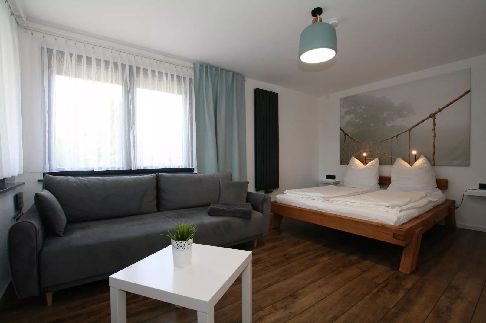 Ferienhaus mit Wasserblick 2 Pers-Living room