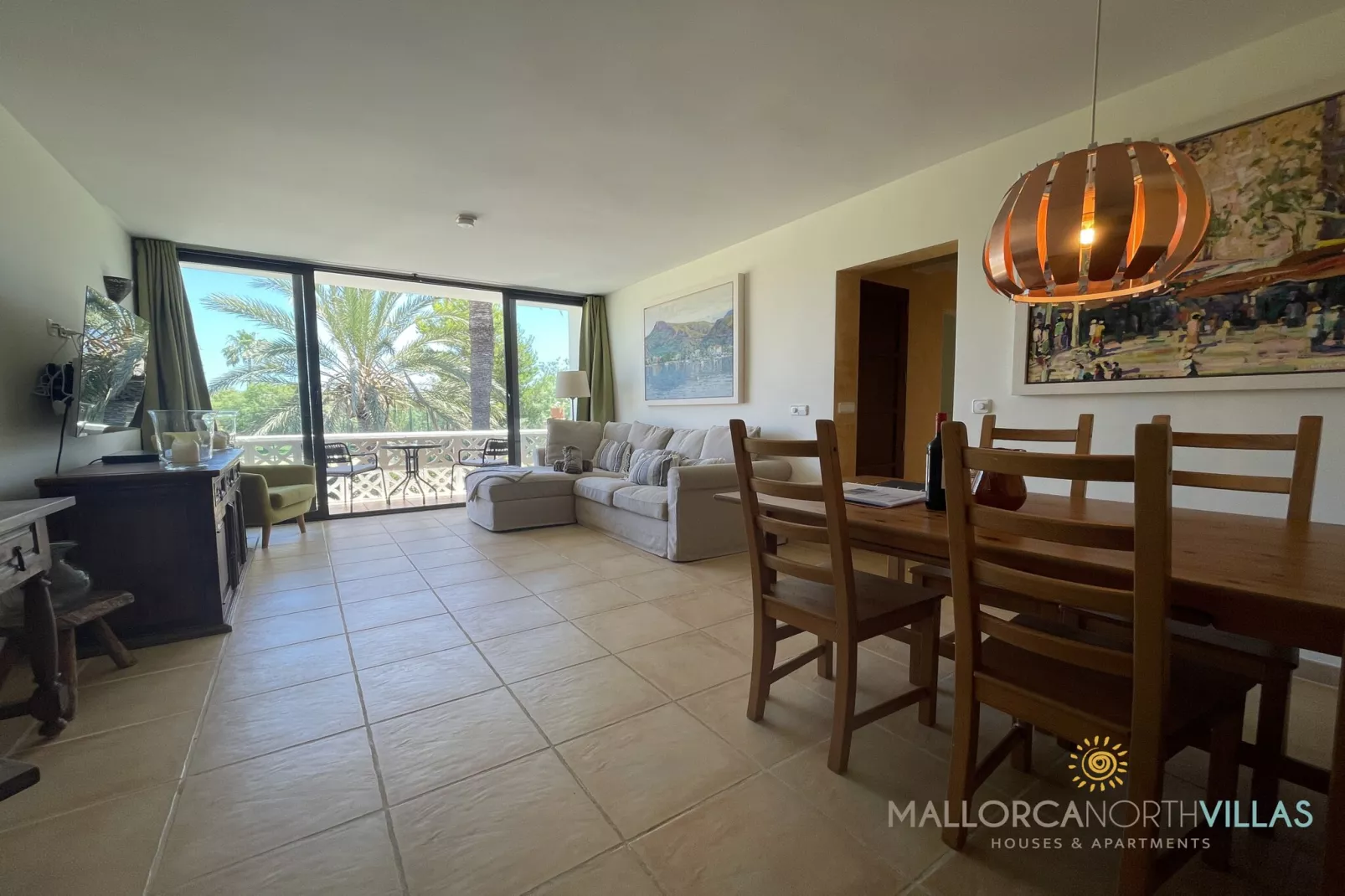 Casa del Sol: Lovely spacious family apartment-Salle à manger