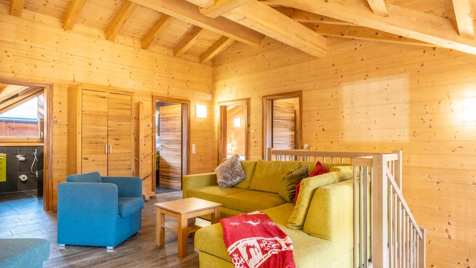 Luxury Lodge Kaprun Ost B-Living room