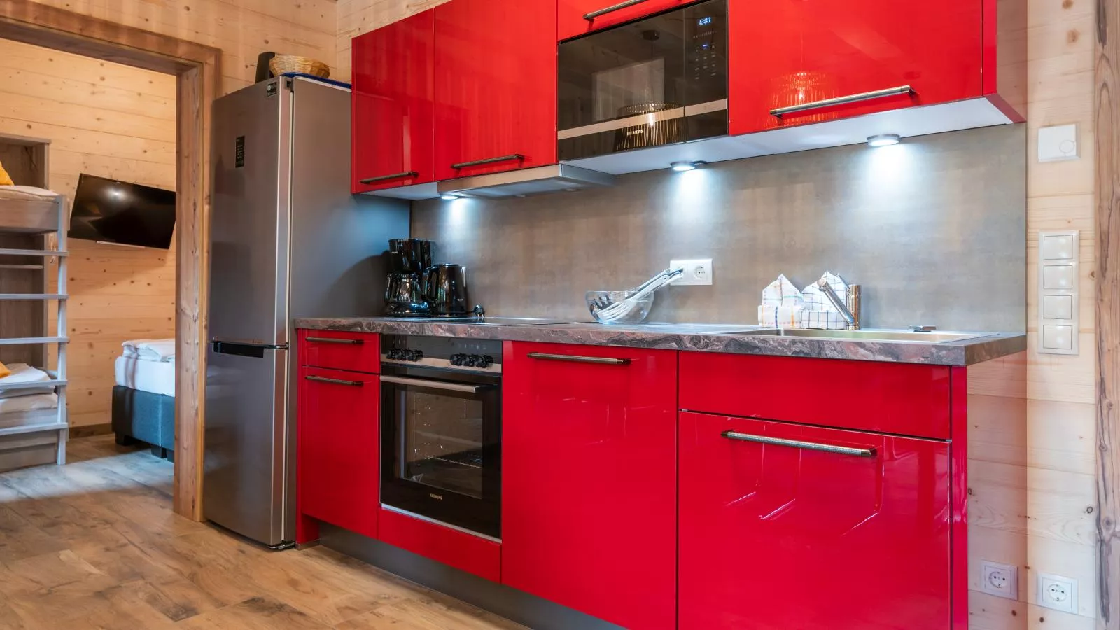 Adventure Lodge Kaprun-Kitchen