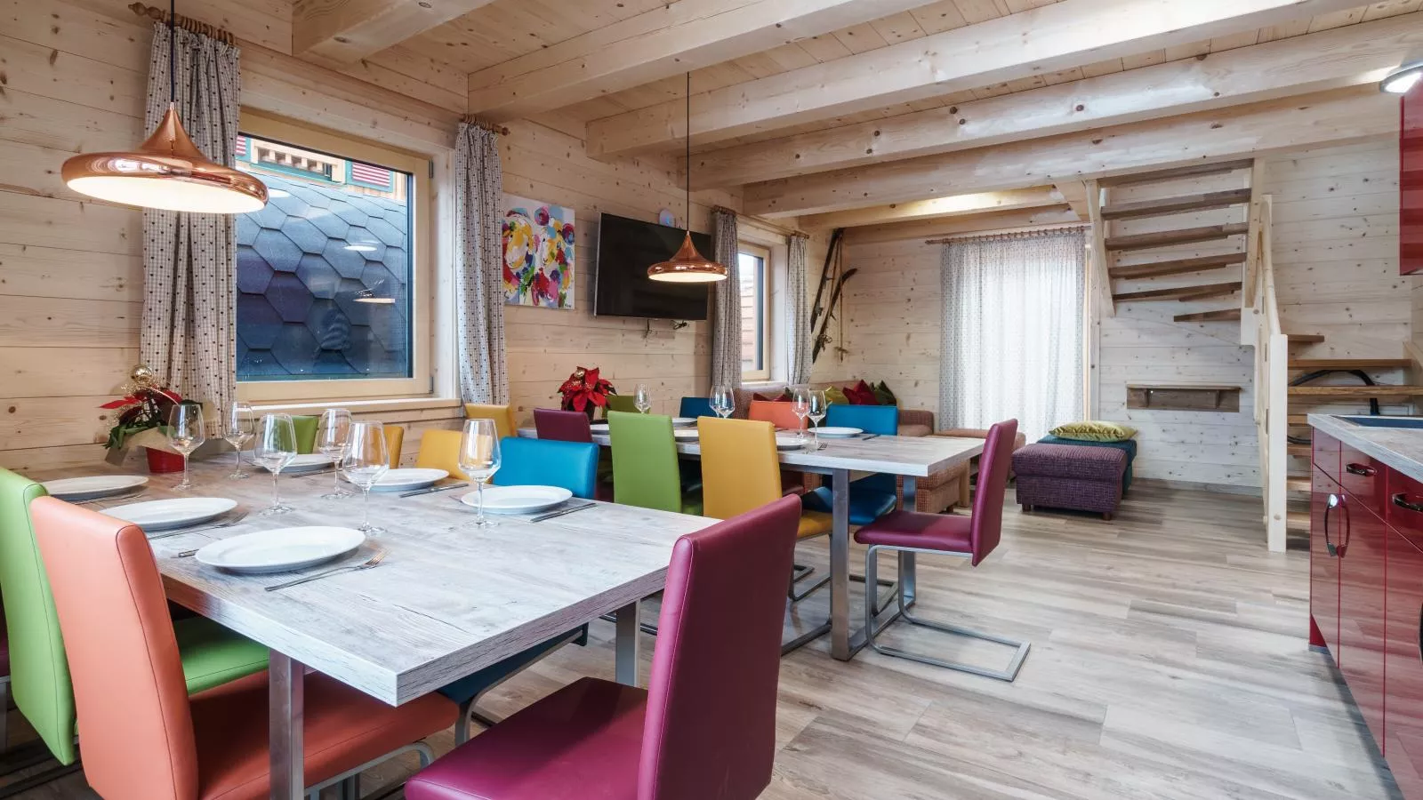 Nature Lodge Kaprun B-Dining room