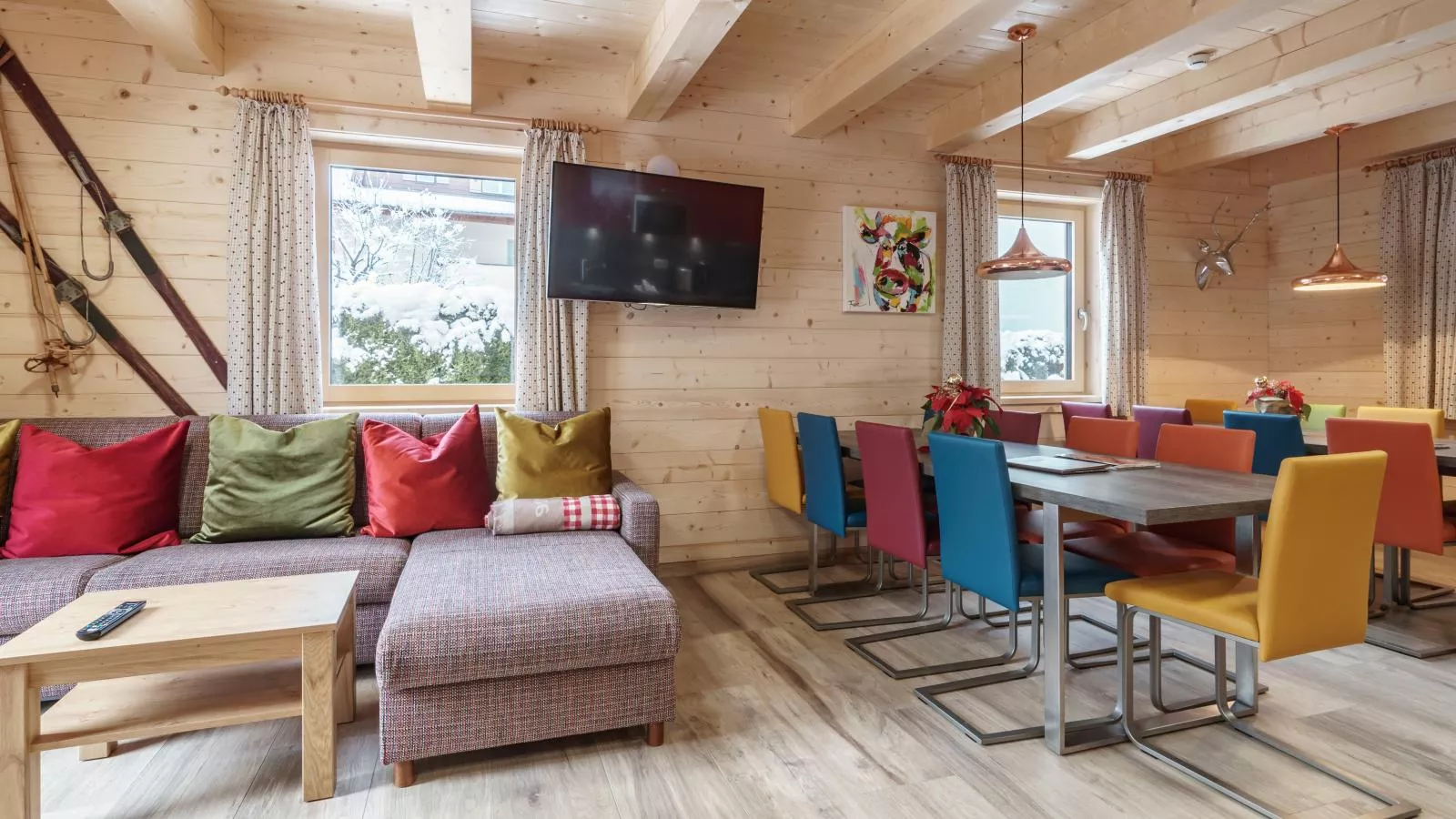 Nature Lodge Kaprun XL-Living room