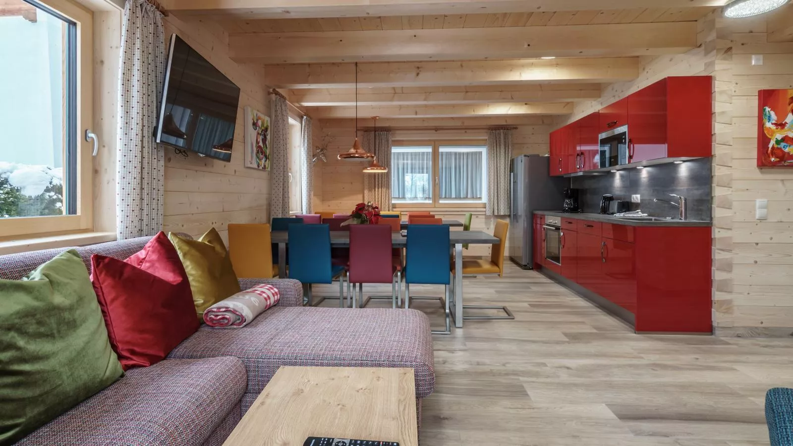 Nature Lodge Kaprun XL-Living room