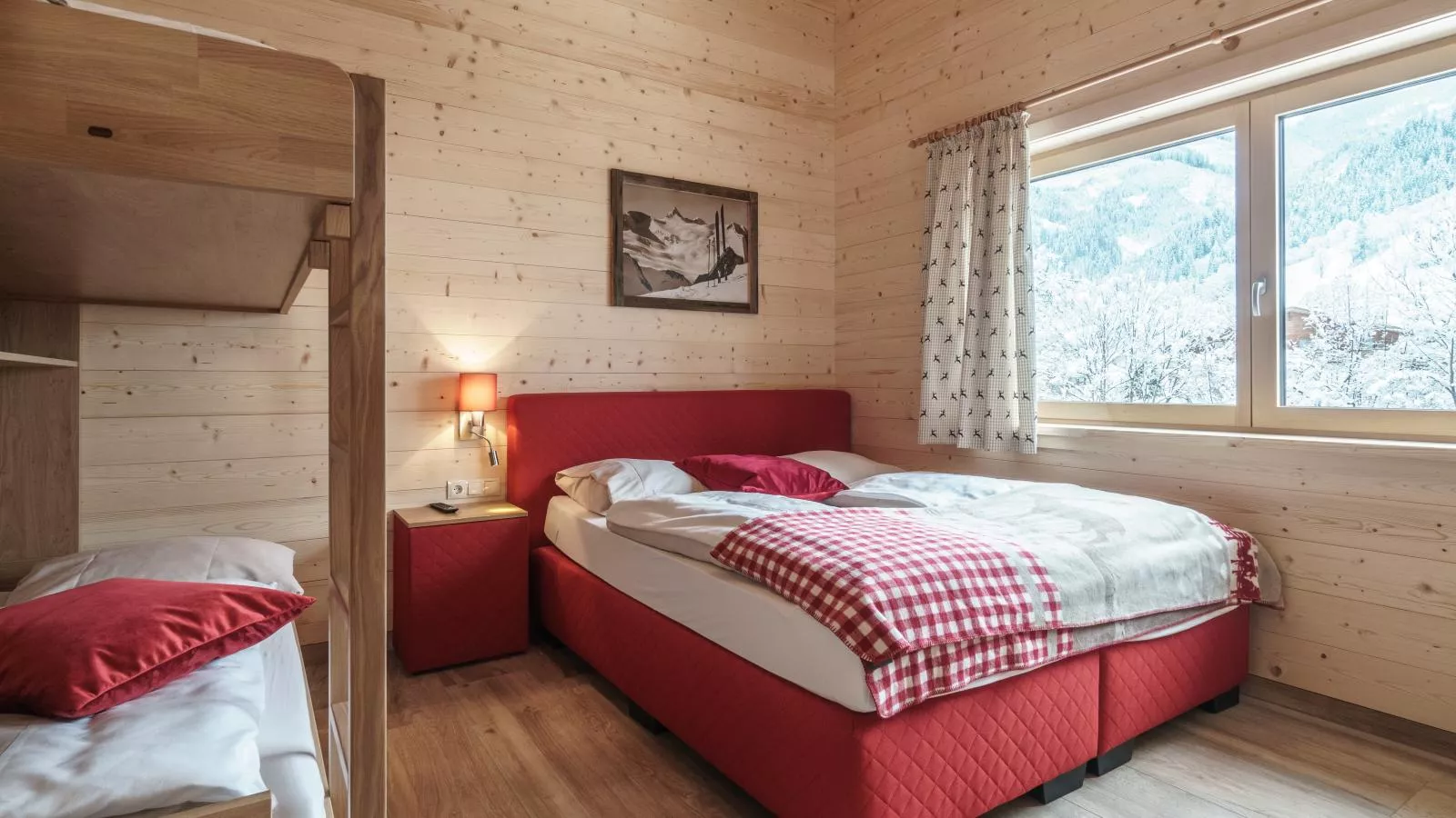 Nature Lodge Kaprun XL-Bedroom