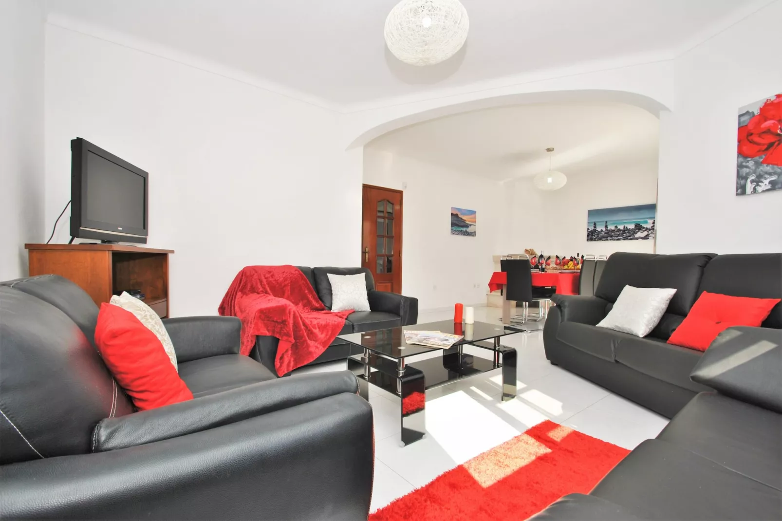 Villa Ibiza-Wohnzimmer