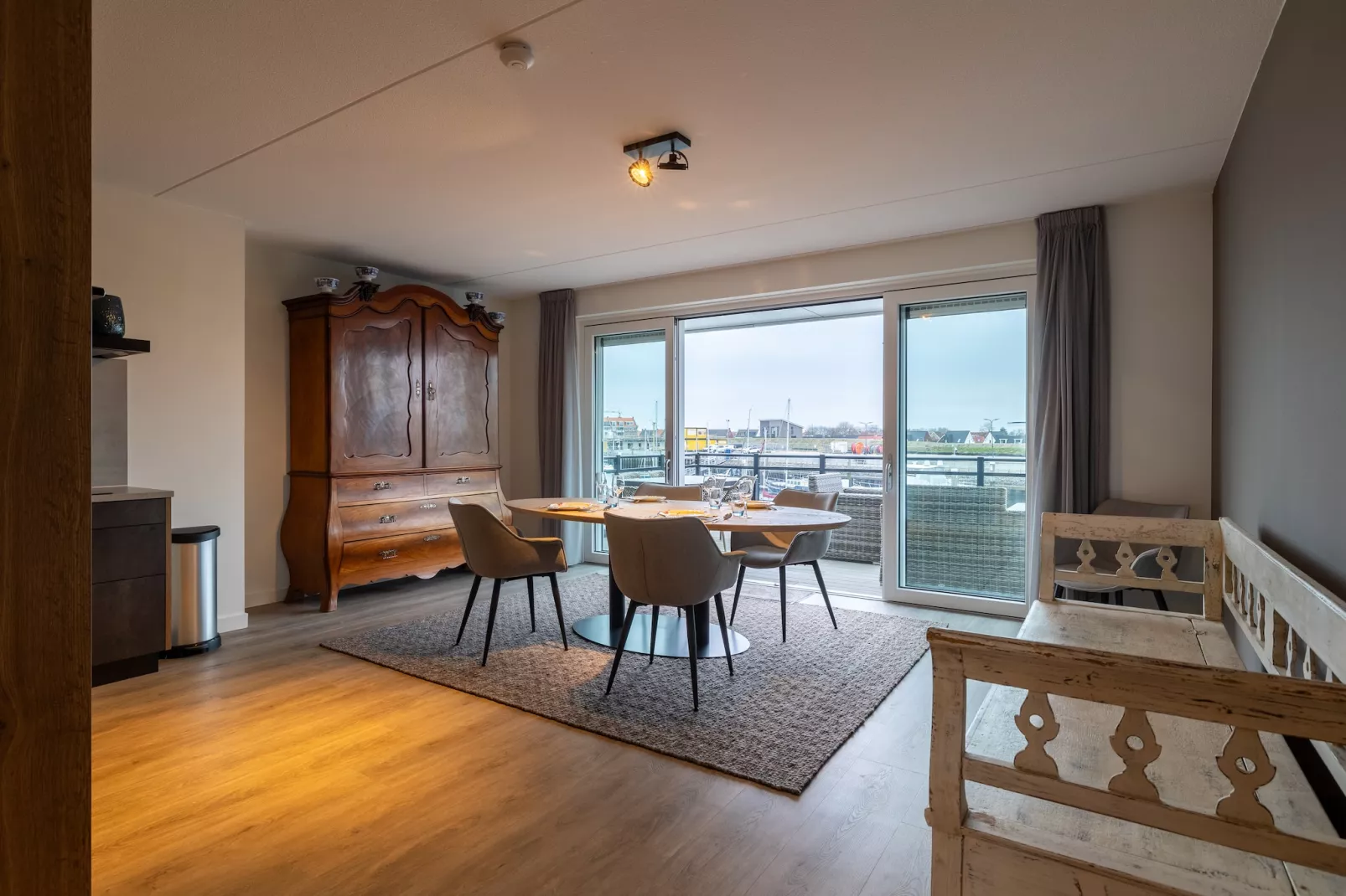 Appartement Vista Maris - Havenweg 8-28  Sint-Annaland-Living room