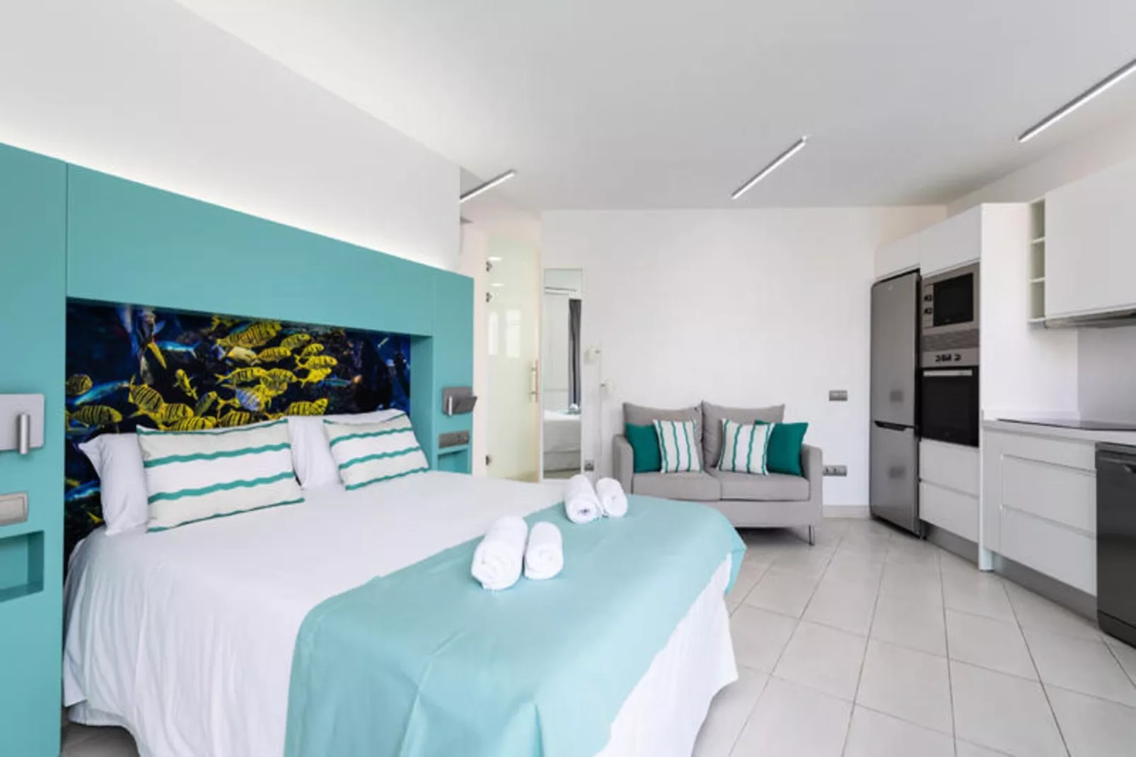 Studio à Las Palmas de Gran Canaria-Bedroom