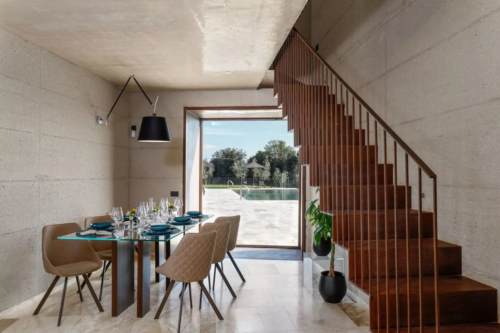 Villa Fibbiano-Dining room