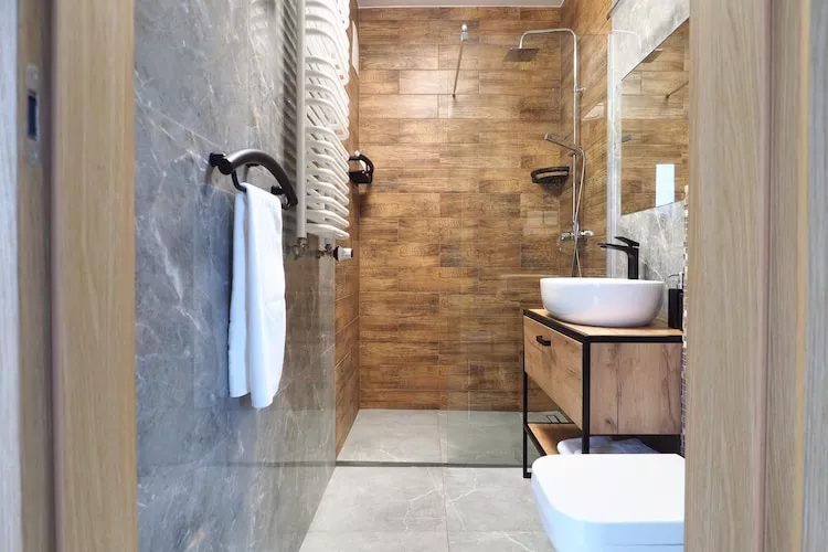 Luksusowy apartament w Międzyzdrojach Promenada Gwiazd 14c/31-Badezimmer