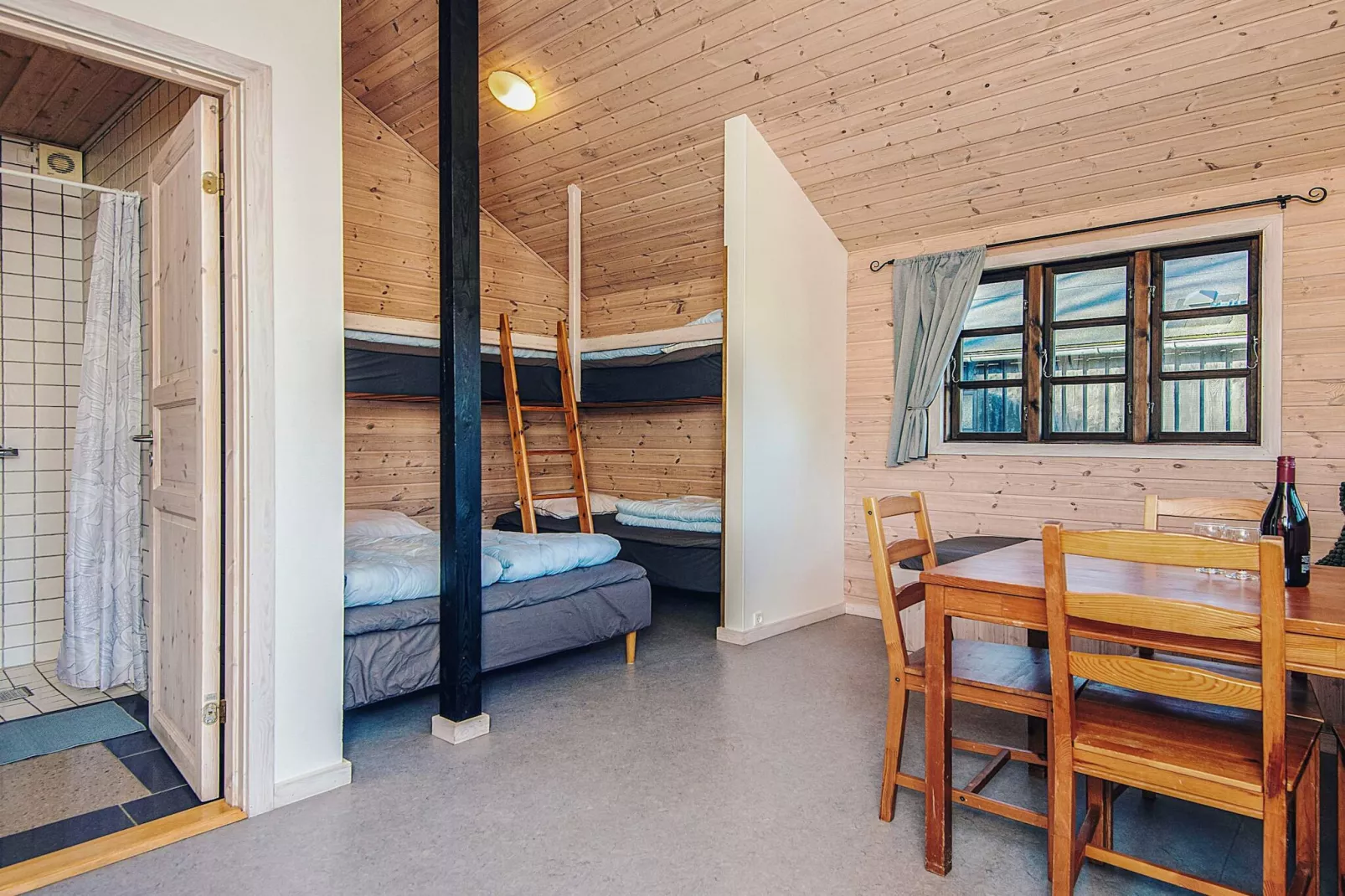 Standardhytte til 5 personer25m²-Indoor