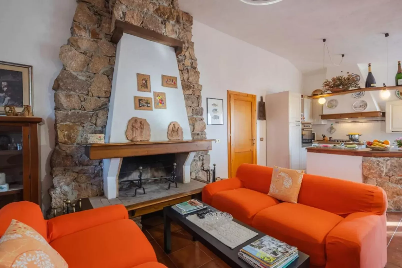Casa Li Feruli-Living room