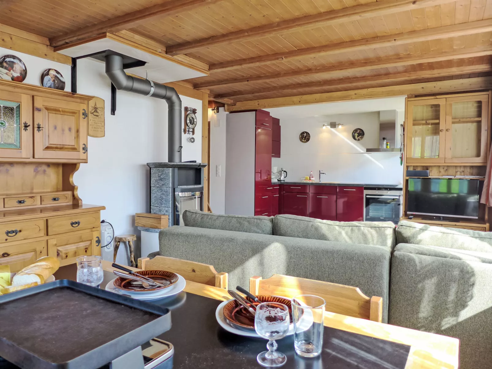 Chalet Träumli-Drinnen