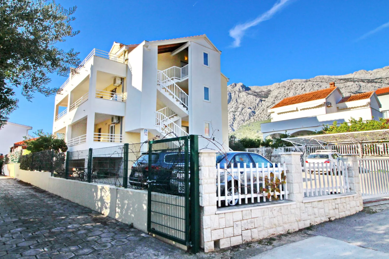 Apartments Marković Orebić- One Bedroom Apartment with Terrace and Sea View (A3)