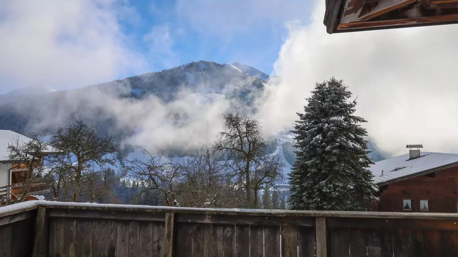 Tirola Chalet Alpbach-Vue d'hiver