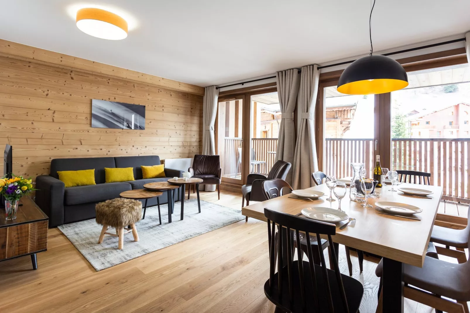 Le Diamant des Neiges-A48P-Living room