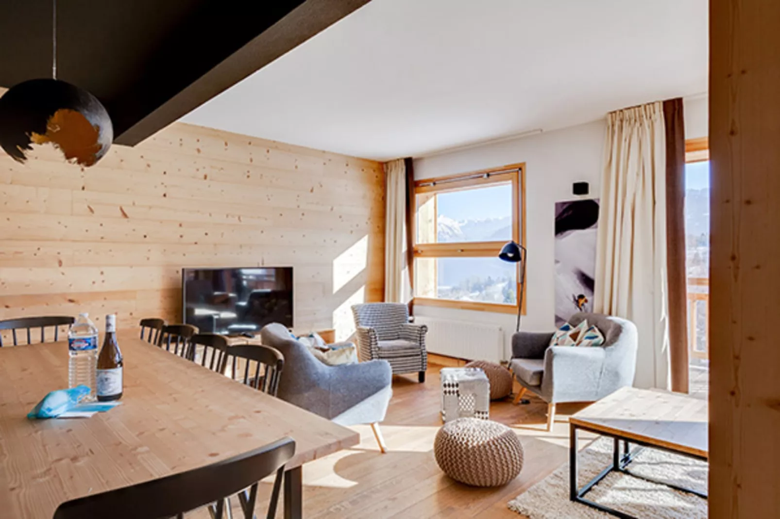 COMBLOUX Les Fermes du Mont Blanc - D50P-Living room