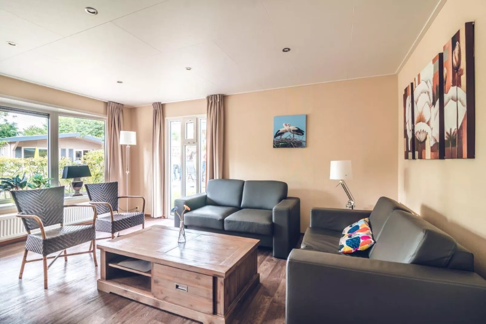 Bungalow Chalet+ | 2 - 4 people-Living room