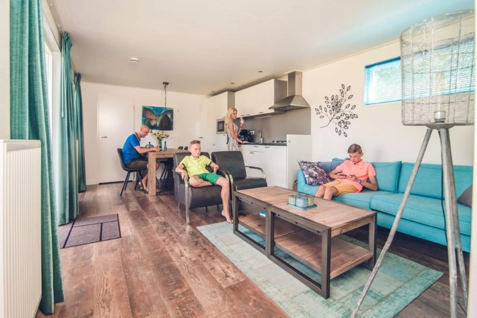 Forest Edge Chalet | 2 - 6 people-Living room