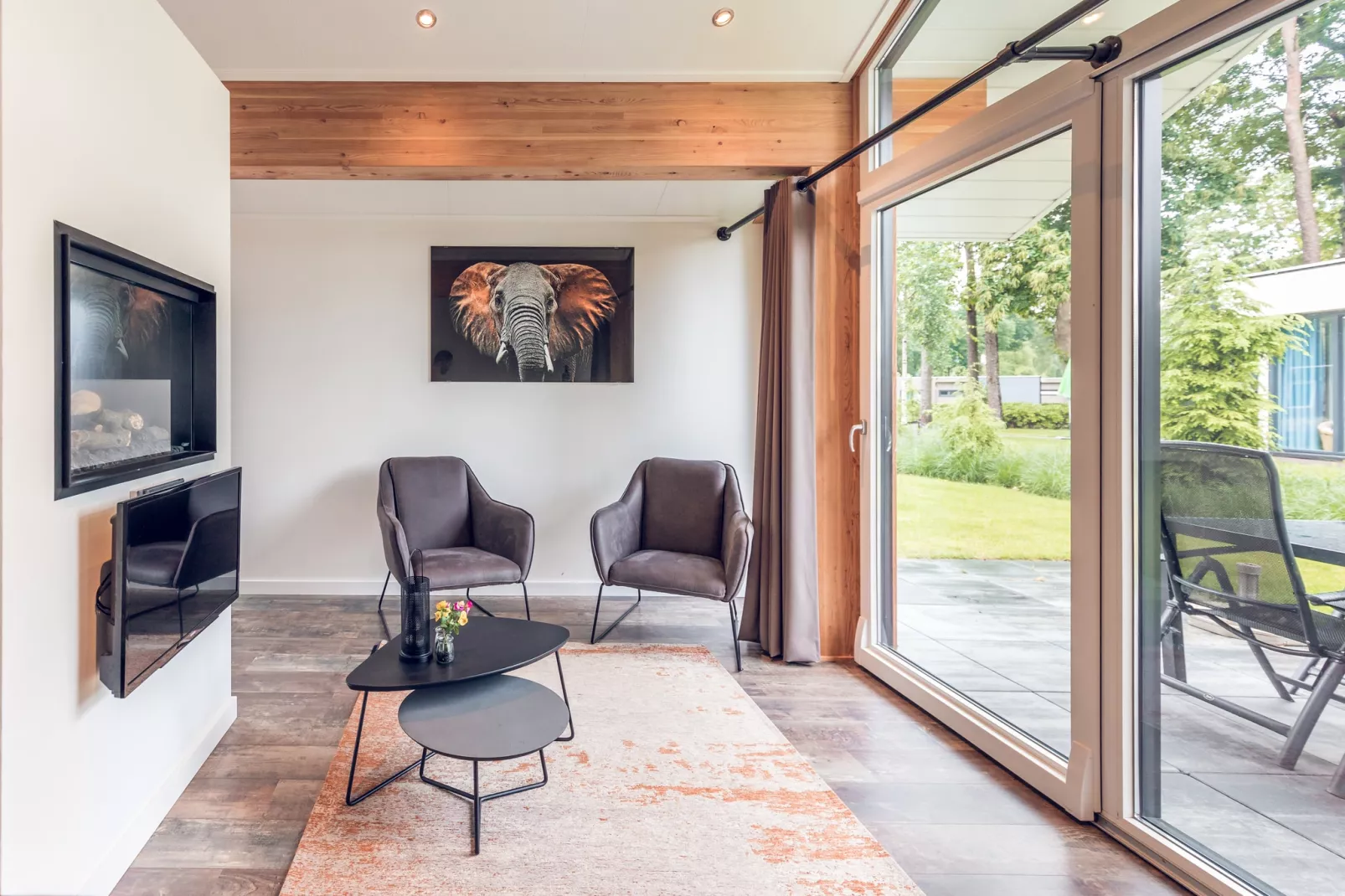 Ecovilla | 2 - 4 persons-Living room