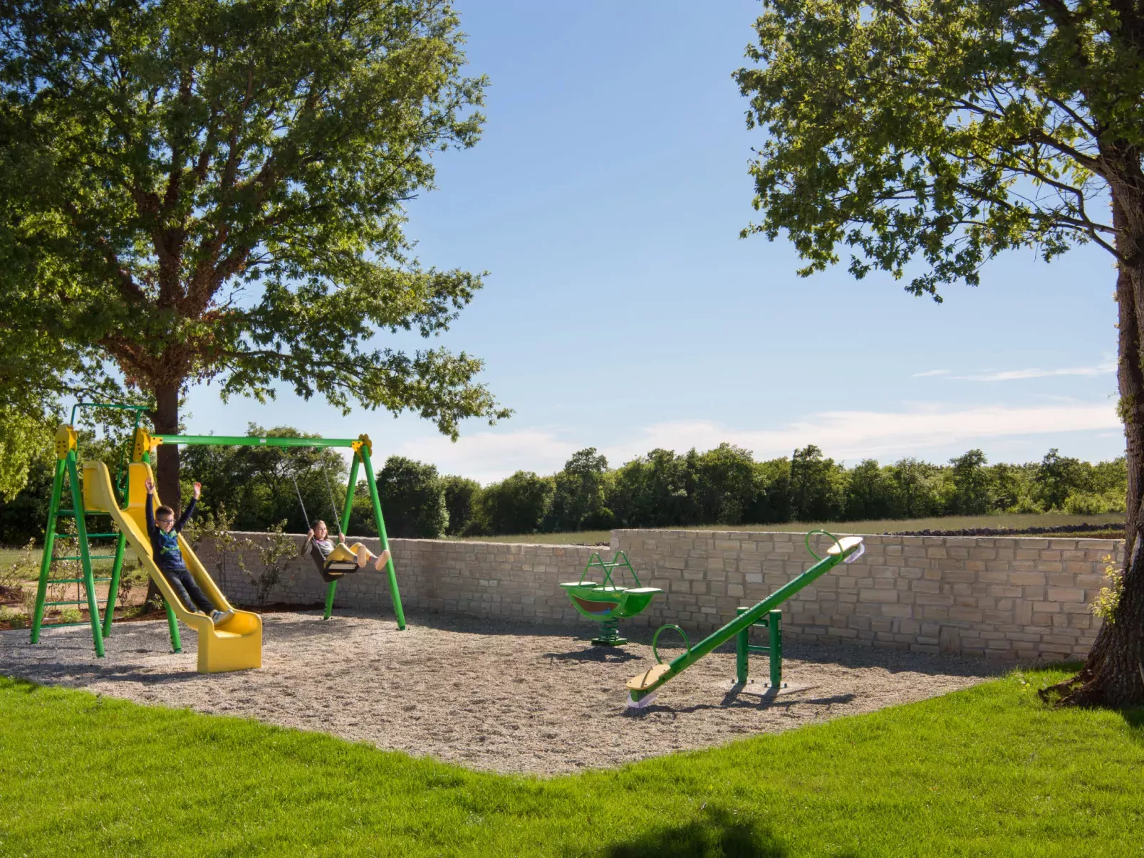 Green Frame-Draußen